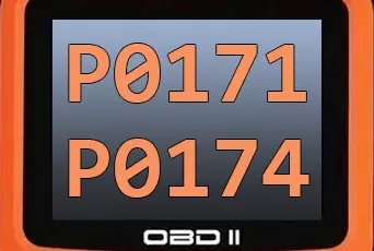DTC P0171 et P0174